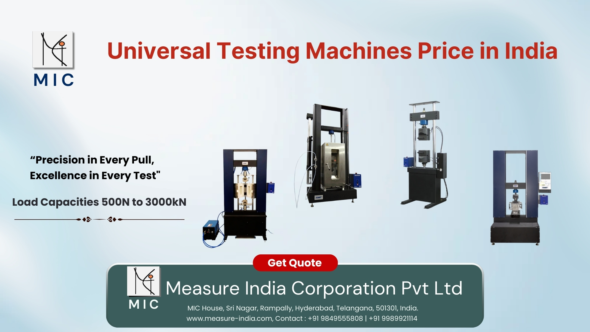 Universal Testing Machine Price in India & Uses of UTM Machine ...