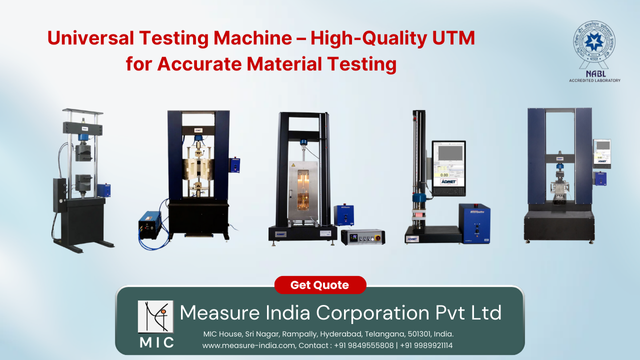 Universal Testing Machine – High-Quality UTM for Accurate Material Testing