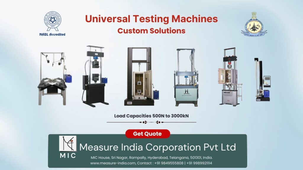 Universal Testing Machines (UTM) – A Comprehensive Guide on Price, Usage, and Standards