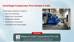 Centrifugal Compressor Price Details in India